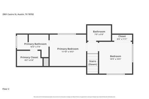 Tiny photo for 2901 Castro ST #2, Austin, TX 78702 (MLS # 9855054)