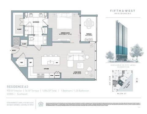 Tiny photo for 501 West Ave #703, Austin, TX 78701 (MLS # 5669147)