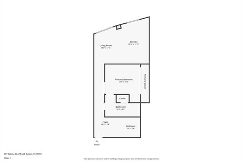 Tiny photo for 507 Sabine ST #608, Austin, TX 78701 (MLS # 4409909)
