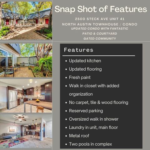 Tiny photo for 2500 Steck Ave #41, Austin, TX 78757 (MLS # 6640221)