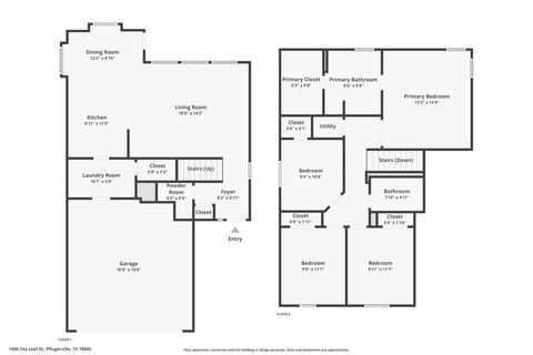 Tiny photo for 1505 Tea Leaf DR, Pflugerville, TX 78660 (MLS # 2218777)