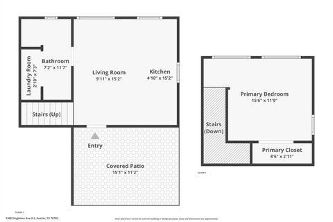 Tiny photo for 1309 Singleton Ave #2, Austin, TX 78702 (MLS # 9967383)