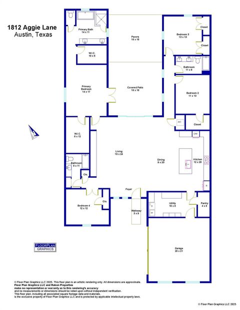 Tiny photo for 1812 Aggie LN, Austin, TX 78757 (MLS # 1595286)