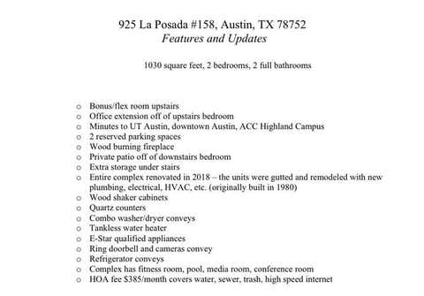 Tiny photo for 935 La Posada DR #158, Austin, TX 78752 (MLS # 1499612)
