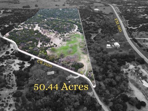 50.44 Acres County Road 3100 Lampasas TX 76550