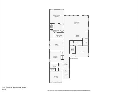 Tiny photo for 13212 Eastland DR, Mustang Ridge, TX 78610 (MLS # 5172397)