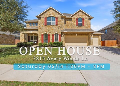 3815 Avery Woods LN Cedar Park TX 78613