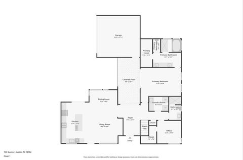 Tiny photo for 739 Gunter ST #1, Austin, TX 78702 (MLS # 6439466)