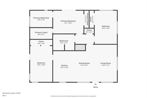 Tiny photo for 5507 Duval ST #A, Austin, TX 78751 (MLS # 9814716)