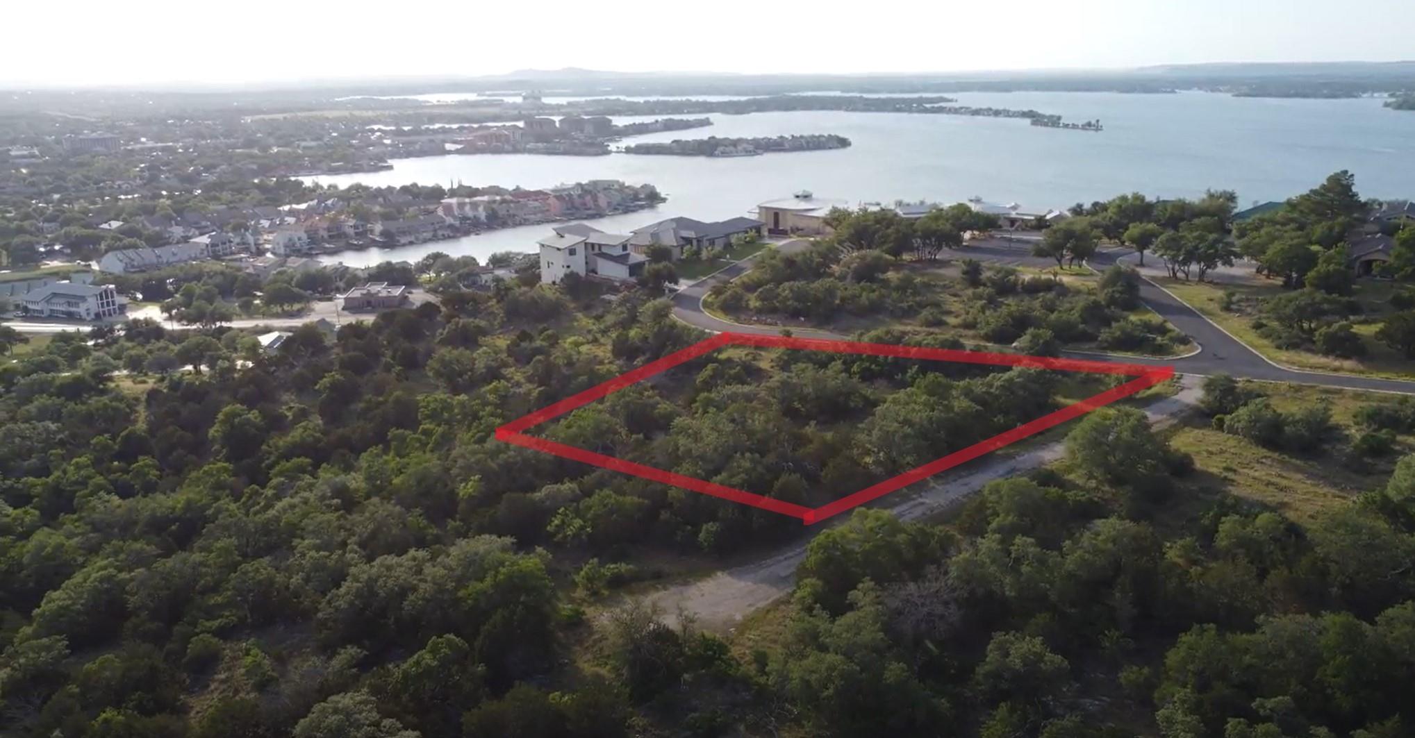 Lot lines approximate, for illustrative purposes - Lt 41130 Dalton Cir Horseshoe Bay, TX 78657
