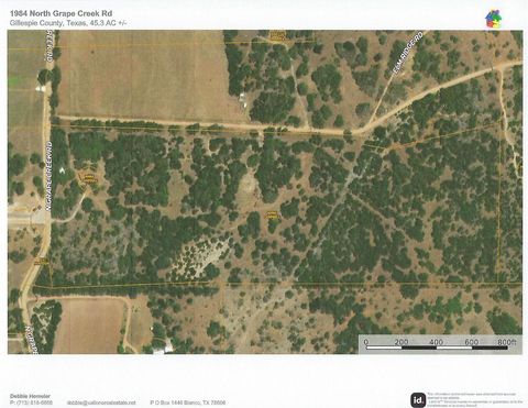 1984 N Grape Creek RD Fredericksburg TX 78624