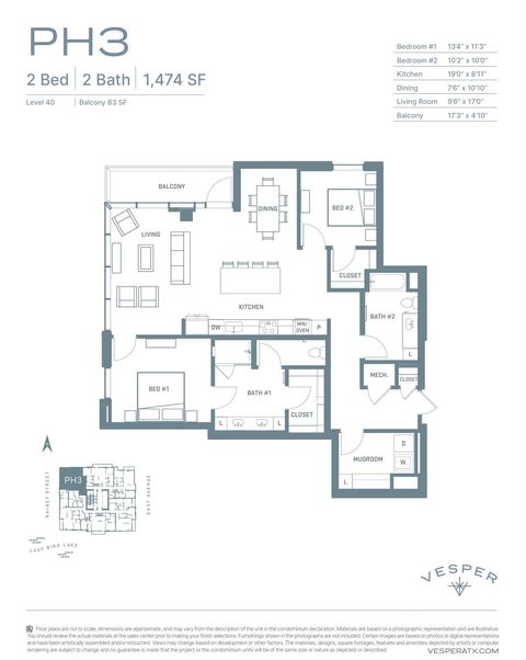 Tiny photo for 84 East Ave #4001, Austin, TX 78701 (MLS # 8233807)