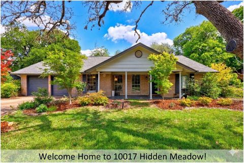10017 Hidden Meadow DR Austin TX 78750