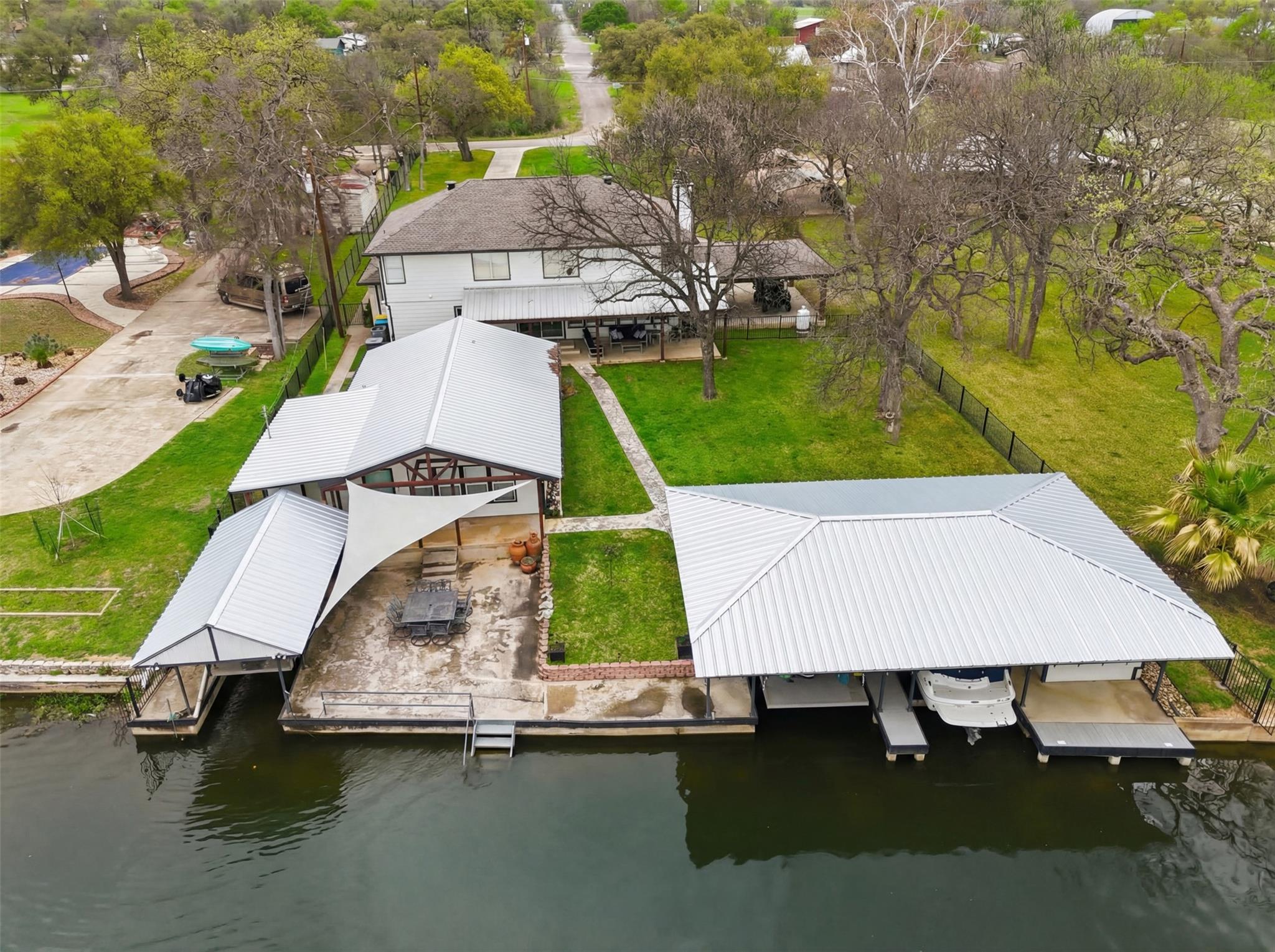 View of front of property featuring covered porch