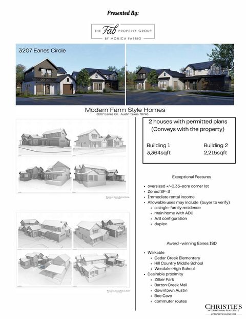 3207 Eanes CIR Austin TX 78746