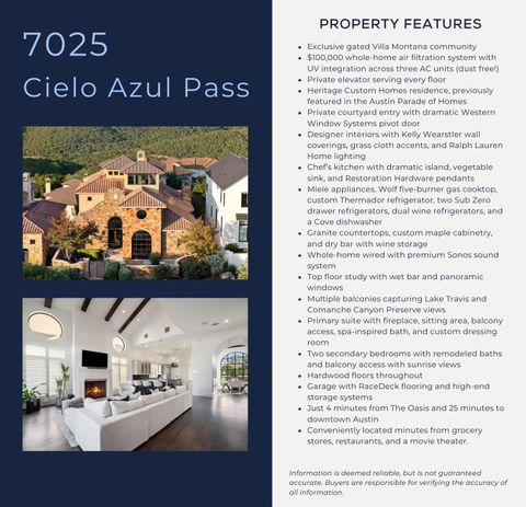 Tiny photo for 7025 Cielo Azul PASS, Austin, TX 78732 (MLS # 3094710)