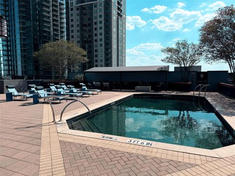 Tiny photo for 54 Rainey ST #405, Austin, TX 78701 (MLS # 4581585)