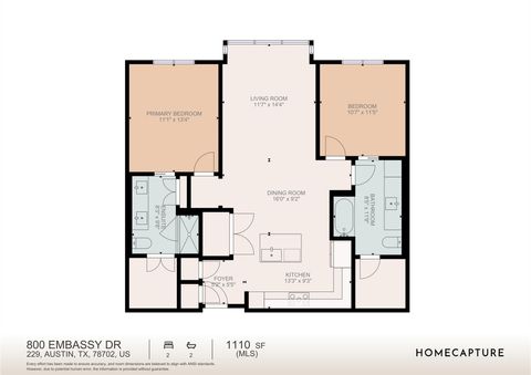 Tiny photo for 800 Embassy DR #229, Austin, TX 78702 (MLS # 8957118)