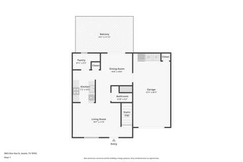 Tiny photo for 3003 Glen Rae ST, Austin, TX 78702 (MLS # 7880264)