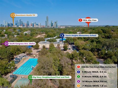 Tiny photo for 1806 Alta Vista Ave, Austin, TX 78704 (MLS # 8725941)