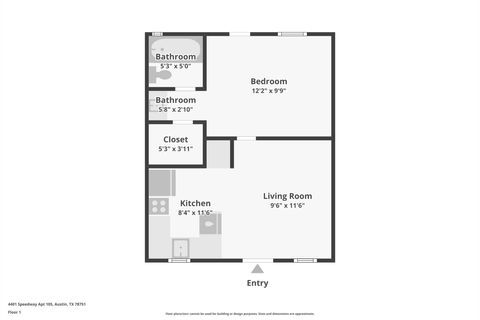 Tiny photo for 4401 Speedway #105, Austin, TX 78751 (MLS # 1176500)