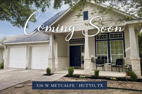 536 W Metcalfe ST Hutto TX 78634