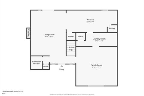 Tiny photo for 13004 Esplanade ST, Austin, TX 78727 (MLS # 1739694)