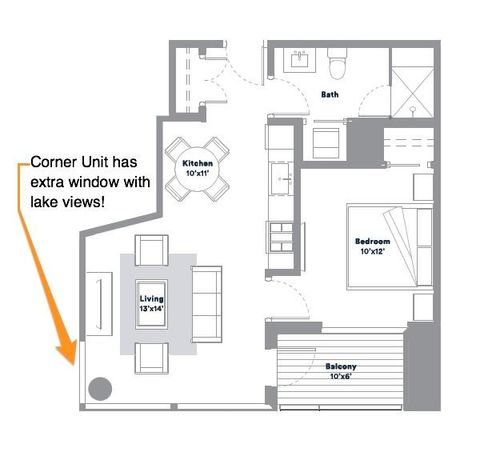 Tiny photo for 70 Rainey ST #1303, Austin, TX 78701 (MLS # 6133085)