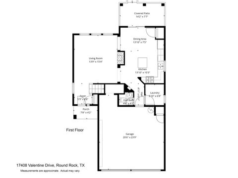 Tiny photo for 17408 Valentine DR, Round Rock, TX 78664 (MLS # 7337464)