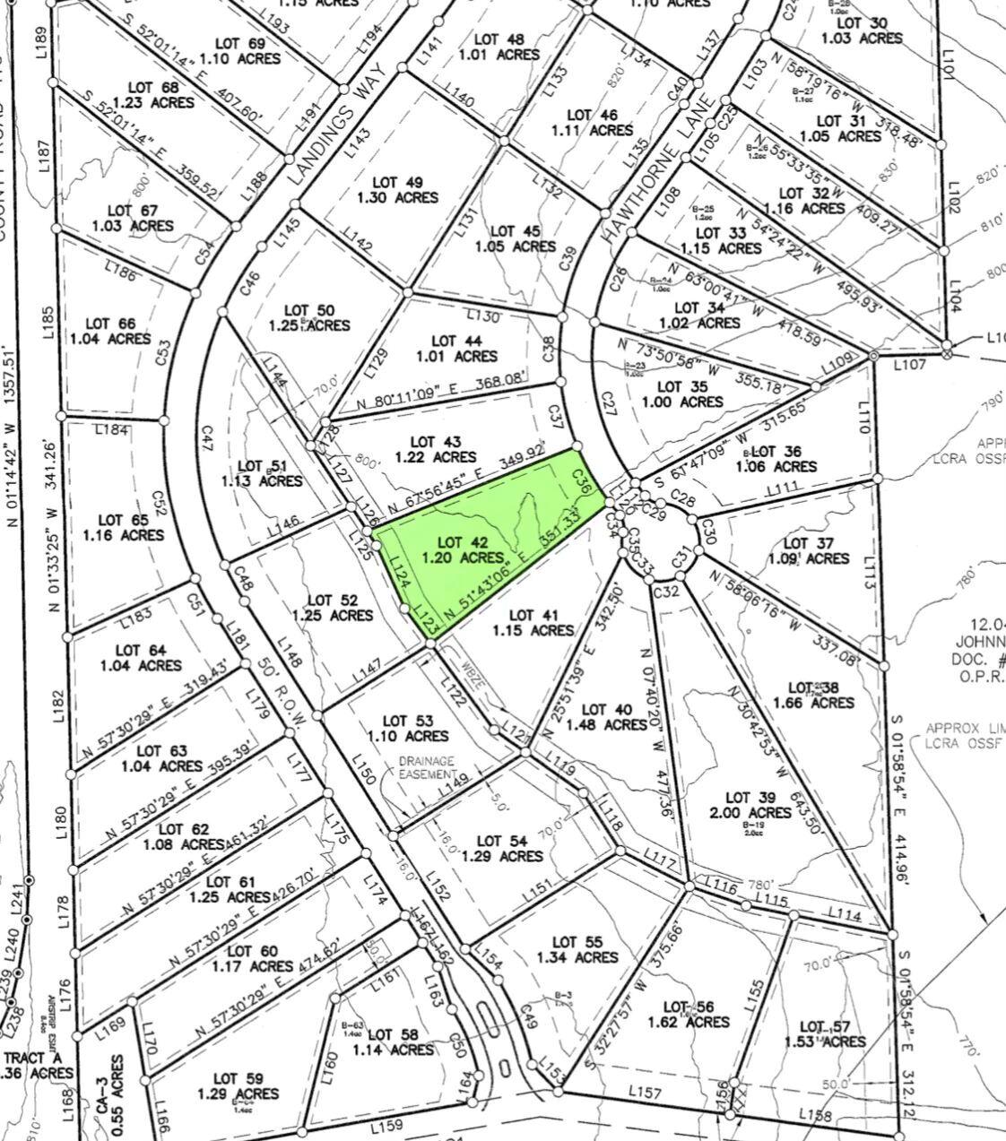 Lot 42 Hawthorne LN
