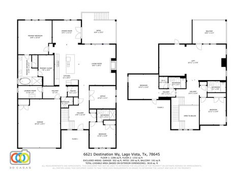 Tiny photo for 6621 Destination WAY, Lago Vista, TX 78645 (MLS # 7916385)