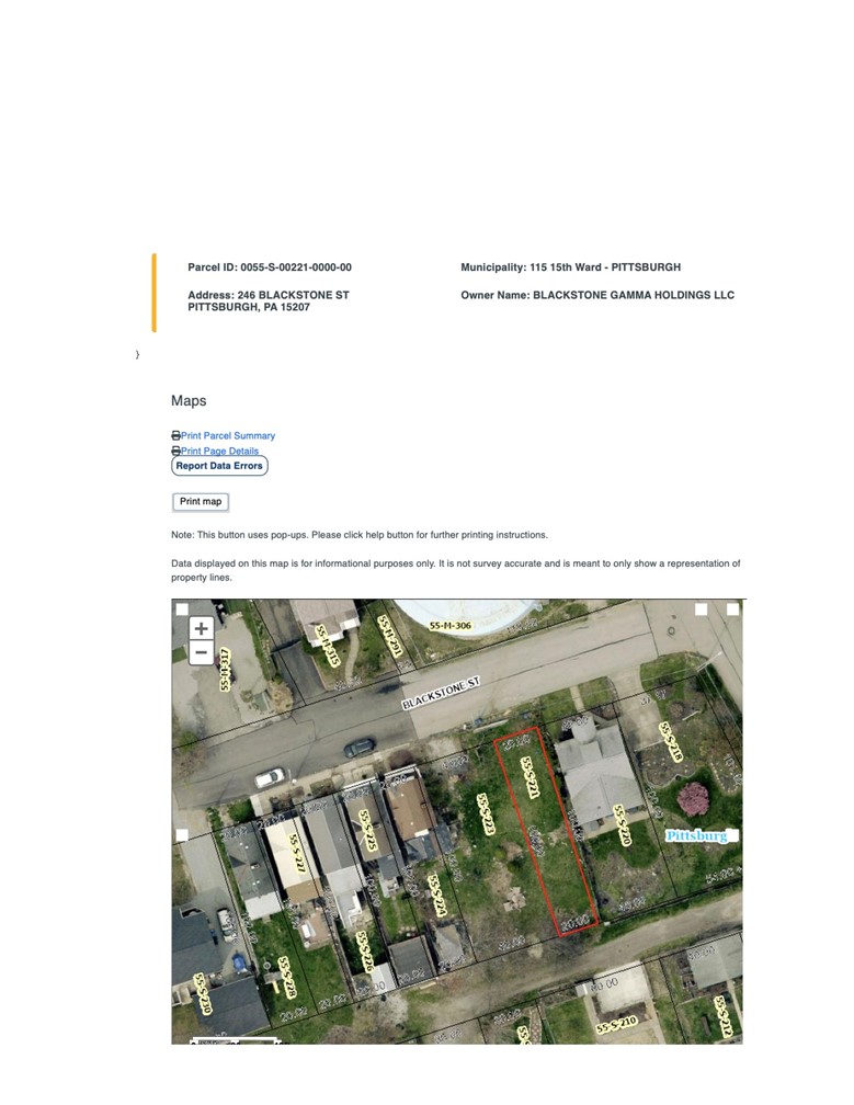 Lot #1 Blackstone St