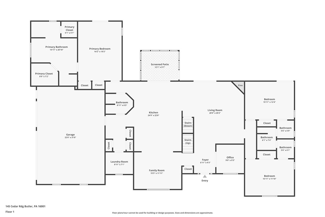 Center Twp - But, Pennsylvania 16001, United States, 4 Bedrooms Bedrooms, ,5 BathroomsBathrooms,Residential,Active,18177