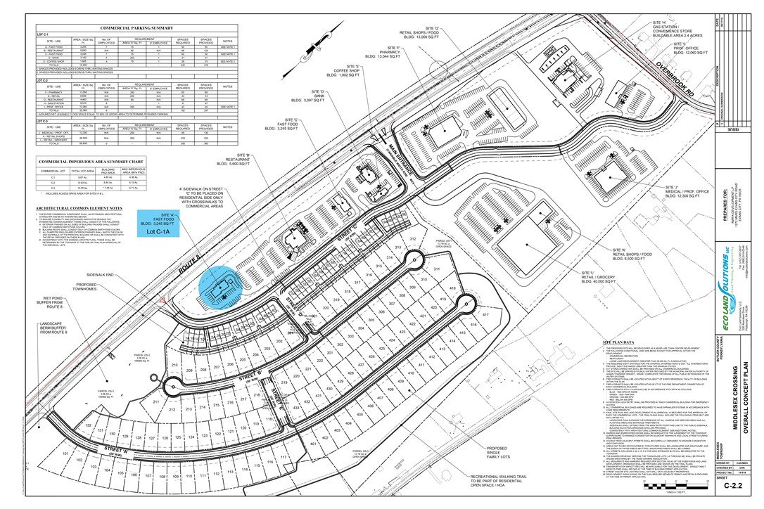 Lot C-1A Route 8 & Route 228 - Middlesex Crossing