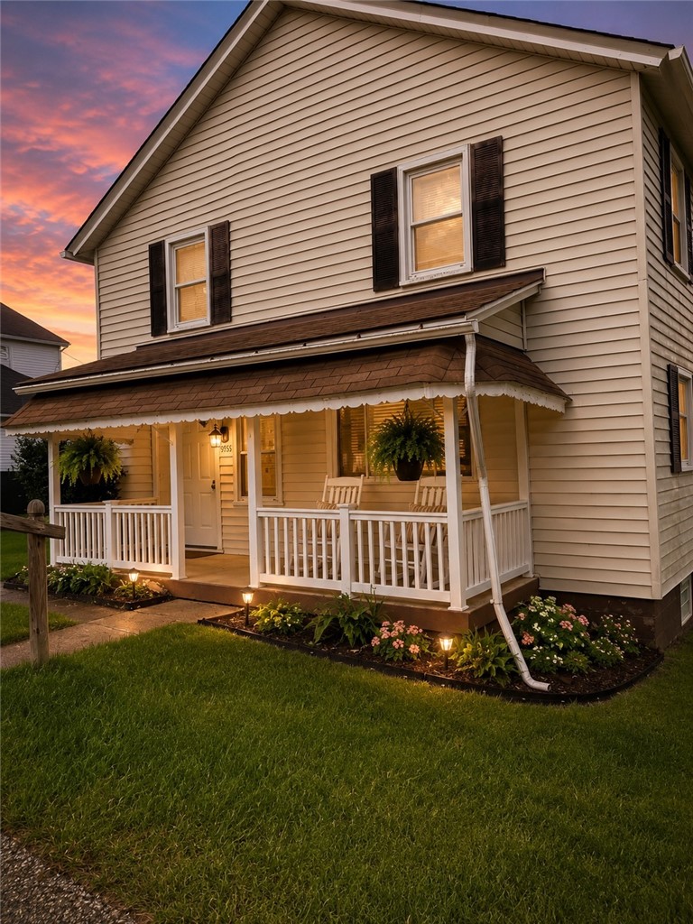 Front of the home