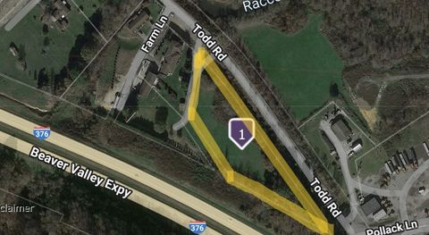 Photo of 0 Todd Rd, Aliquippa, PA 15001 (MLS # 1724113)