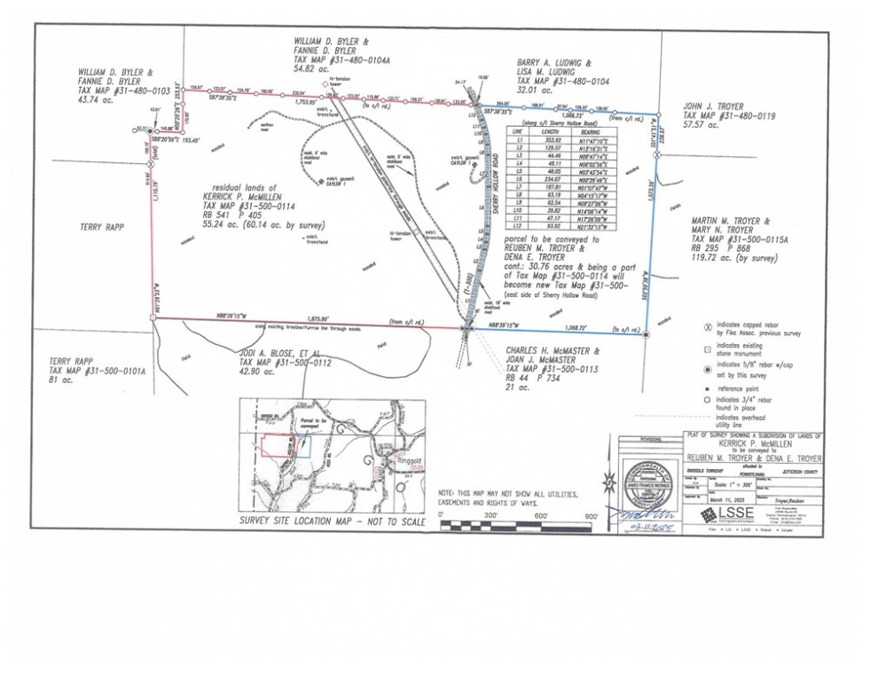 60± Acs. along Sherry Hollow Rd