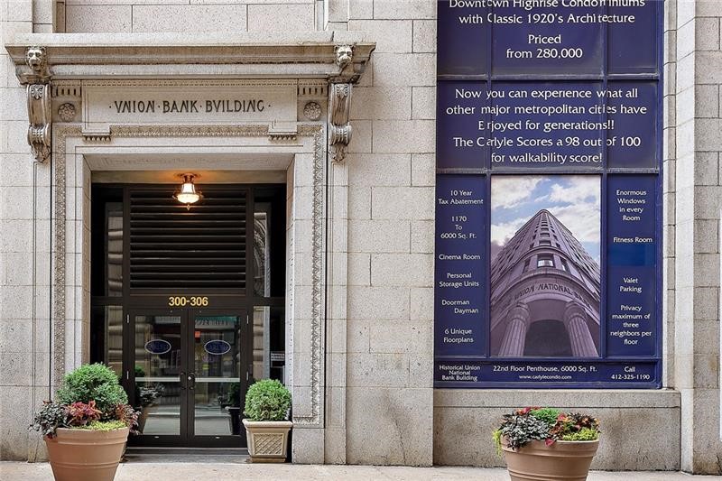 Downtown Pgh, Pennsylvania 15222, United States, 2 Bedrooms Bedrooms, ,2 BathroomsBathrooms,Residential,Active,104962