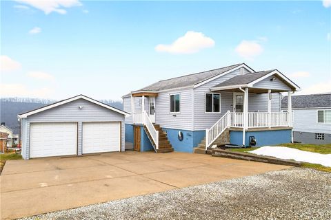 Photo of 123 4th Ave, New Eagle, PA 15067 (MLS # 1740528)