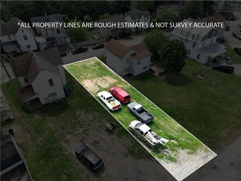 Vacant Land For Sale - 243 E Fairview Ave<br/> Fayette County, Connellsville, PA 15425