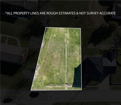 Vacant Land For Sale - 240 Bailey Avenue Ave<br/> Fayette County, Uniontown, PA 15401