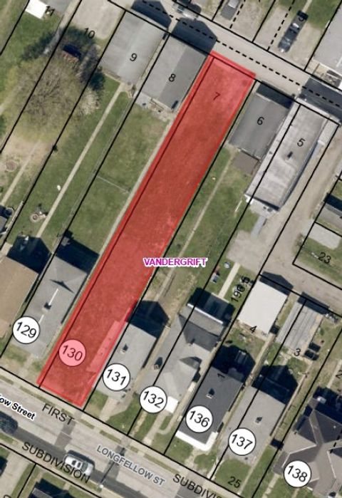 Vacant Land For Sale - 512 Longfellow St St<br/> Vandergrift, PA 15690