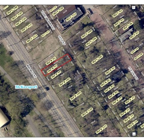 Vacant Land For Sale - 1405/1407 Walnut Street<br/> McKeesport, PA 15132