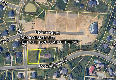 Photo of [lot 401] 1678 Scarlett Drive, Upper St. Clair, PA 15241 (MLS # 1749639)