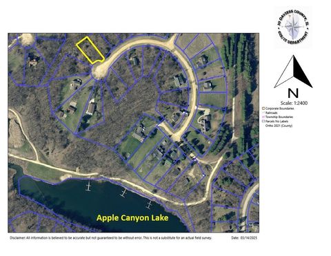 Vacant Land For Sale - 13A145 Powder Horne Lane<br/> APPLE RIVER, IL 61001