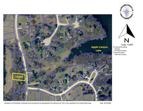 Vacant Land For Sale - 13A44 Pioneer Drive<br/> Jo Daviess County, APPLE RIVER, IL 61001