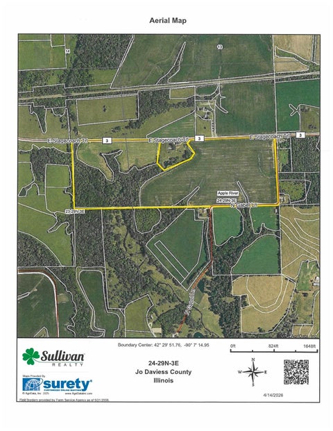 Vacant Land For Sale - TBD Stagecoach Trail<br/> APPLE RIVER, IL 61001