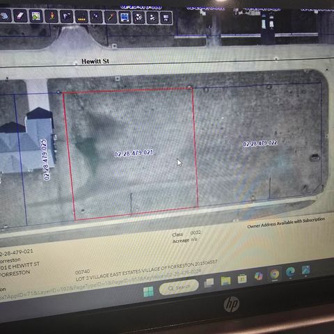 Vacant Land For Sale - 701 Hewitt Street<br/> Ogle County, FORRESTON, IL 61030