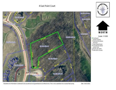 Vacant Land For Sale - 4 East Point Court<br/> GALENA, IL 61036