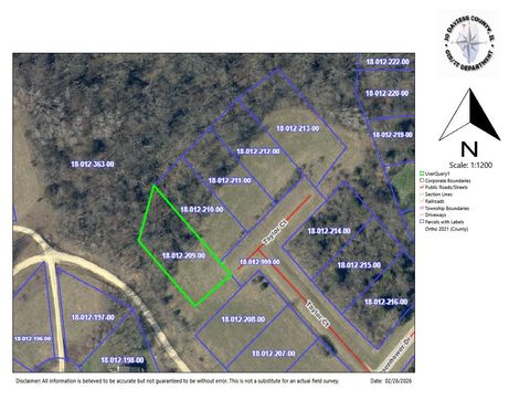 Vacant Land For Sale - 12A209 Taylor Court<br/> APPLE RIVER, IL 61001